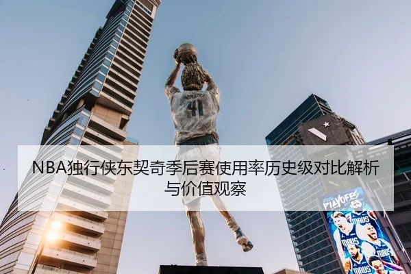 NBA独行侠东契奇季后赛使用率历史级对比解析与价值观察
